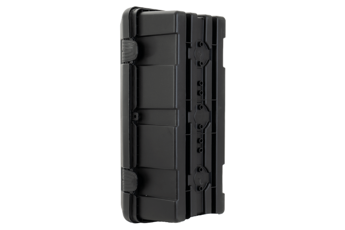 Feuerlöscherkasten 9kg DAKEN 82010 ADAMANT 671x310x247mm schwarz