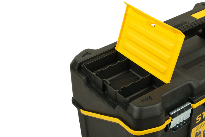 STANLEY Freitragender 3-Ebenen-Werkzeugkasten 490x290x250mm 24l