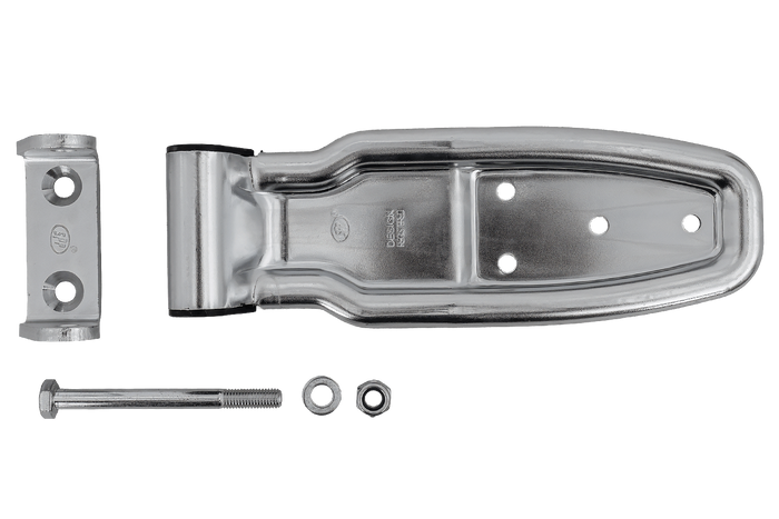 Seitenscharnier mit Montagewinkel STEELPRESS HB-01.270-02+UH-01 komplette Anhängerseitenmontage