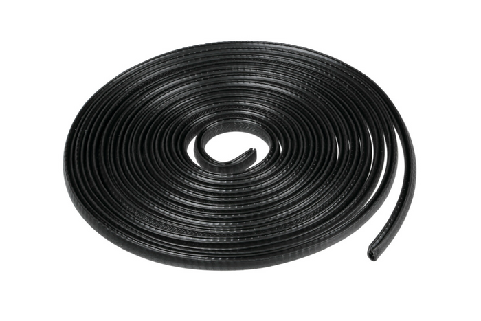 LAMPA TÜRKANTEN SCHUTZLEISTE, 5 m, Schwarz