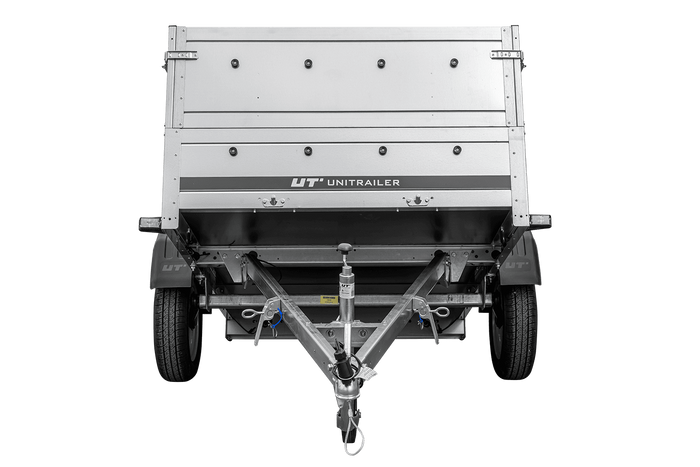 PKW-Anhänger 200x125 UNITRAILER GARDEN 201 KIPP mit Bordwandaufsatz