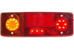 Rückleuchte WAŚ WE551DL 483 LED 5 Funktionen links