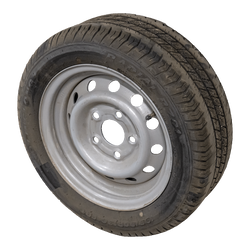 OUTLET Verstärktes Rad für Anhänger LINGLONG REIFEN 195/50 R13C 104/101N UNITRAILER FELGE 5.5Jx13"H2 5x112 ET:30
