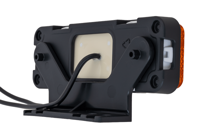 WAŚ W254 2033 LED-Positionsleuchte, orange, universell, mit Halterung