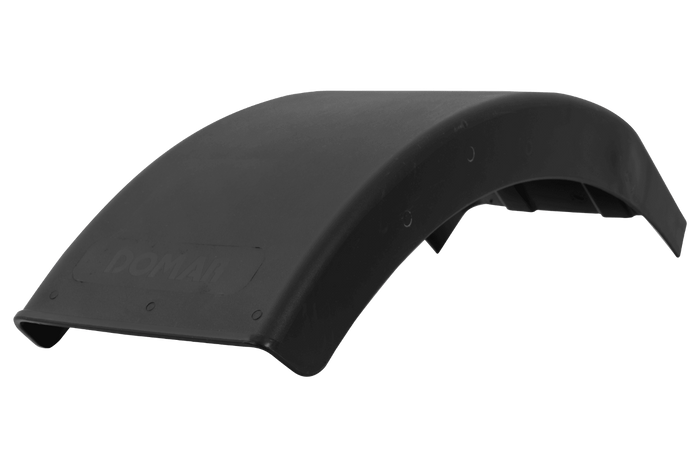 Satz aus zwei Halbkotflügeln für den Anhänger DOMAR DR1012201+DR1012202, Radkasten 384/200mm links+rechts