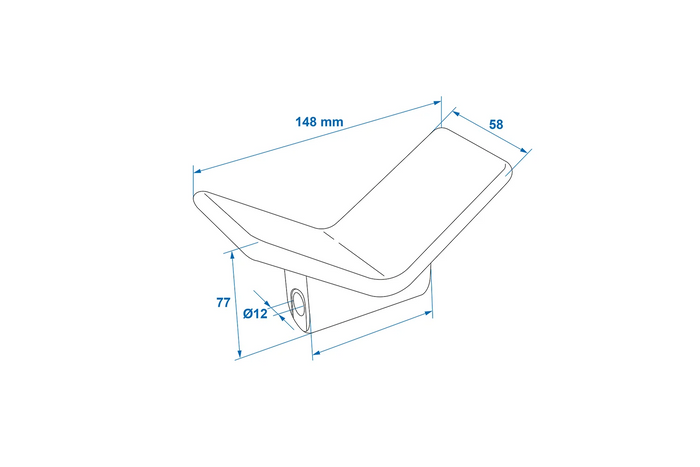 ProPlus 345453BK Bugfender für Bootsanhänger