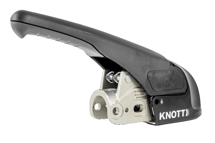KNOTT KS30 Antischlingerkupplung für Anhänger 3000 kg mit Zugdeichsel rund von 50 mm 