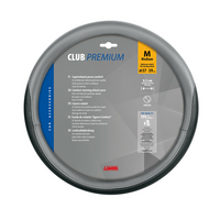 LAMPA CLUB Lenkradbezug 37-39 cm grau-schwarz