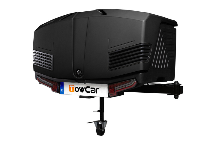 Towbox V3 Camper schwarz - Kastenträger für Anhängerkupplung