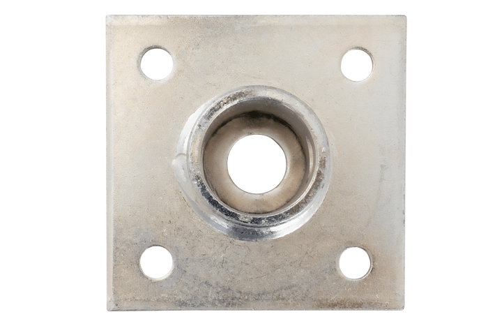 Adapter für SIMOL Kurbelstützenhalterung S.29317, Halterung für Hebebühne S.170033