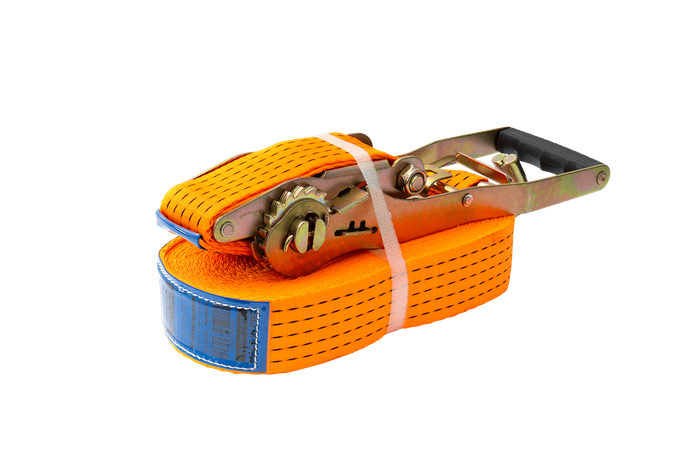 UNITRAILER ERGO 12 m/50 mm/5 t oranges Transportband mit Spanner