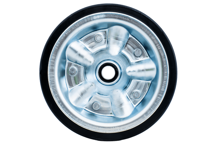 Ersatzrad für das Stützrad KNOTT 405641.001 aus Vollgummi, 200 x 60 mm