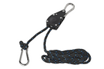 Set aus zwei ProPlus 320054V01 Drahtseilwinden, Drahtseilzüge mit Ratsche, 2,5 m, 136 kg