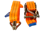 UNITRAILER 2 m/35 mm/2 t oranges Transportband mit Spanner