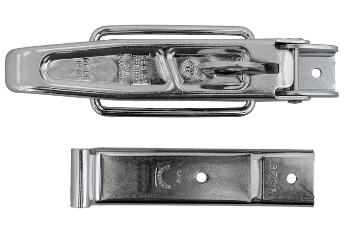 Seitenkupplung mit STEELPRESS ZB-01+Z-02 Verschluss für den kompletten Seitenverschluss des Anhängers