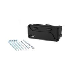 DAKEN 82202 BLACKIT Werkzeugkasten 550x250x295mm 23l mit Montagehalterungen