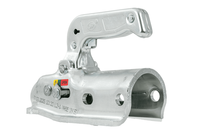 STEELPRESS BC-3000.1D-00-00+Z2 Kugelkopfkupplung für 3000kg Anhänger mit 35-50mm Rohrdeichsel