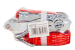 UNITRAILER 4 m/25 mm/1 t rotes Transportband mit Spanner