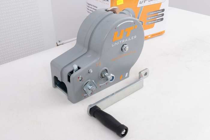 OUTLET Manuelle Seilwinde für UNITRAILER 1150 kg Anhänger mit Seil