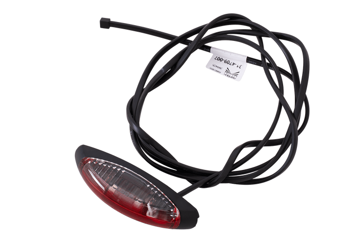 ASPÖCK FLEXIPOINT II Universal-Begrenzungsleuchte im schwarzen Gehäuse