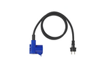 Adapter mit Schuko-Stecker und CEE-Winkelstecker + Schuko-Buchse 16A ProPlus 373528DE Kabel 150cm