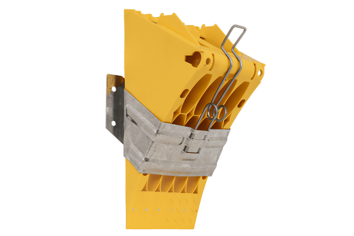 G46 Unterlegkeil mit LOKHEN Befestigungswinkel h: 190mm