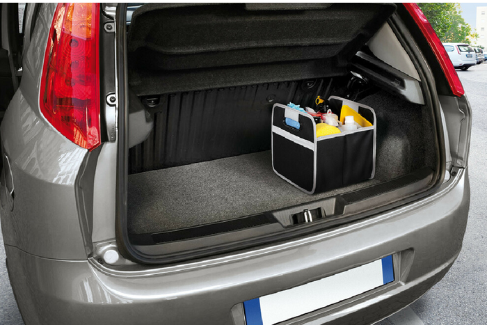 LAMPA Shop&amp;Store M Auto-Organizer, faltbarer Kofferraumkorb, 32 x 27 cm