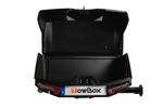 Towbox Camper Alpha schwarze LED (lang) - Anhängerkupplungs-Gepäckbox
