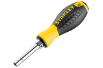 STANLEY 6-fach Schraubendreher 3 Bits / 6 Spitzen